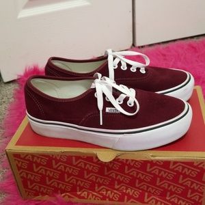 Vans Suede Authentic Platform